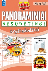 ID 10 oho maxi! Panoraminiai kryžiažodžiai Nesudėtingi ID 10 oho maxi! Panoraminiai kryžiažodžiai Nesudėtingi